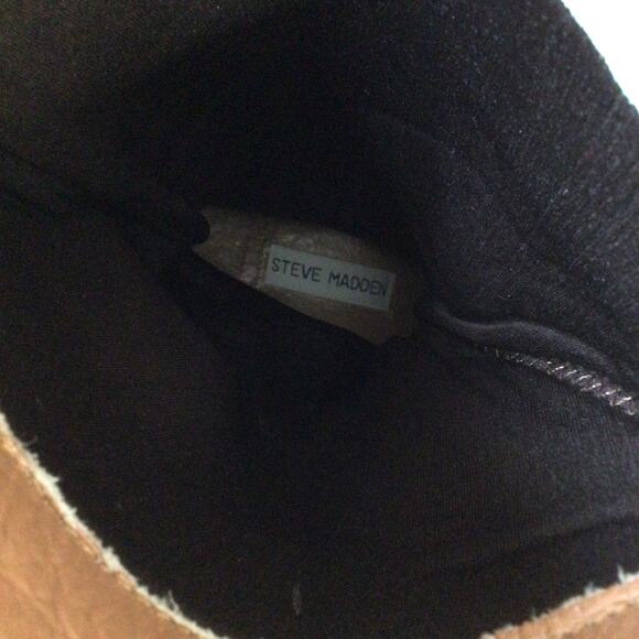 Steve Madden leather boots size 8 P-Diablo - Picture 14 of 14